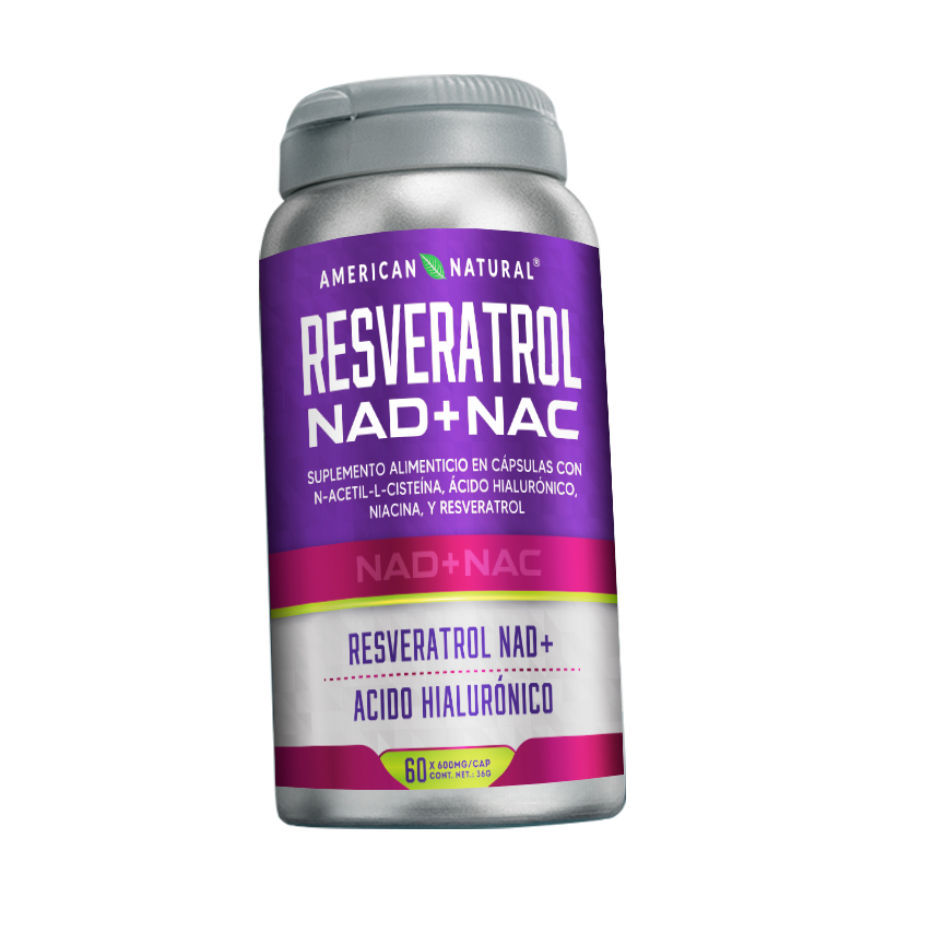 Resveratrol NAD+ NAC - Antioxidante Avanzado