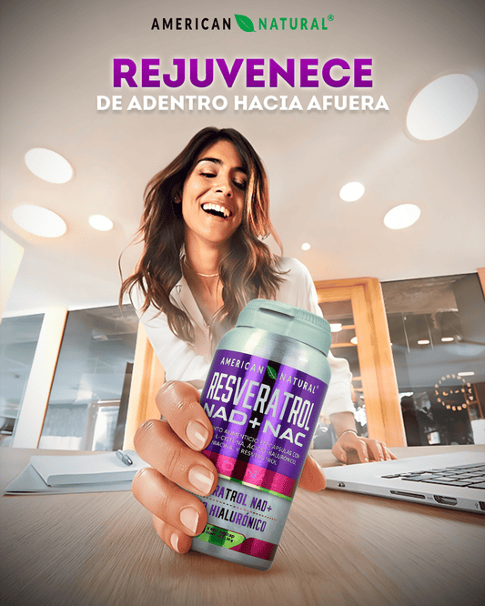 Resveratrol NAD+ NAC - Antioxidante Avanzado