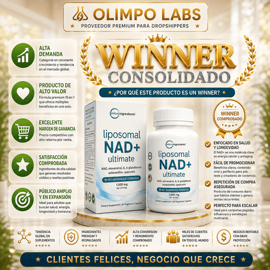 NAD+ Liposomal Ultimate — Energía Celular