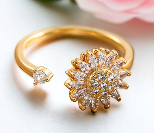 Anillo Girasol Ajustable
