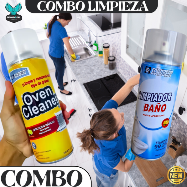 Combo de Limpieza Over Cleaner + Espuma
