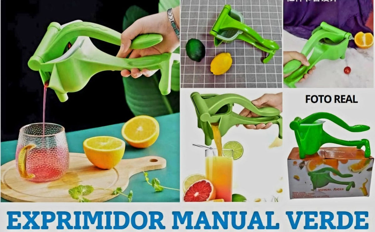 Exprimidor Manual de Jugo de Frutas