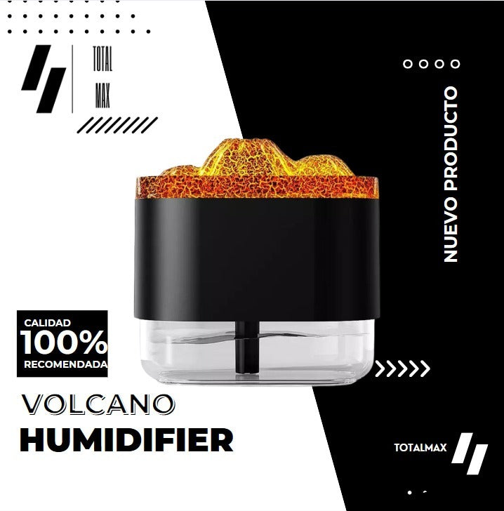Humidificador Volcan con Luz
