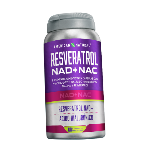 Resveratrol NAD+ NAC - Antioxidante Avanzado