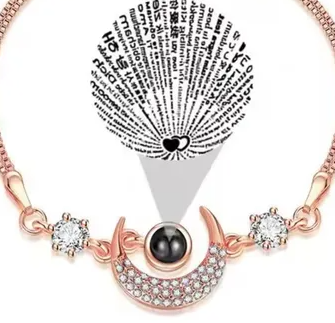 Pulsera Luna - Acero Inoxidable