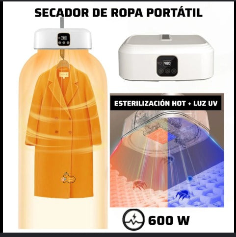 Secador de Ropa Portatil 600W